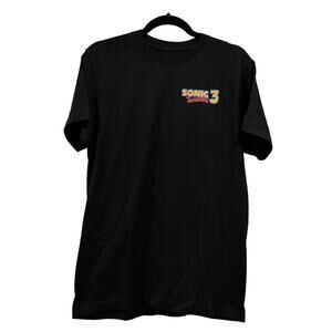 SONIC THE HEDGEHOG Sonic 3 Graphic Tee Size M